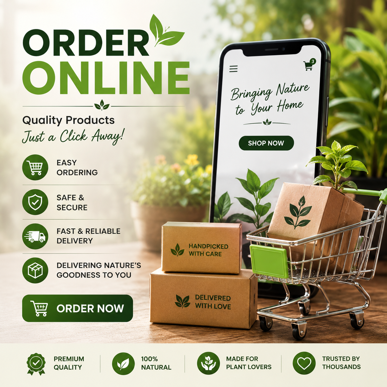 Online plant